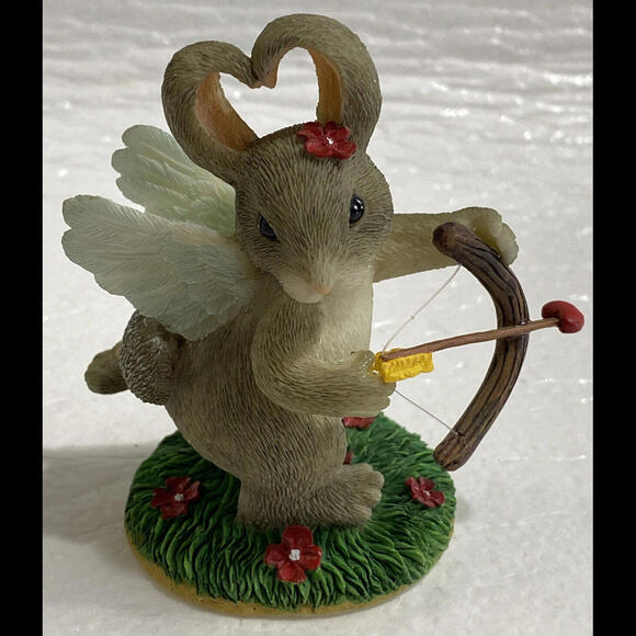 Charming Tails ~ I'M YOUR LOVE BUNNY Figure 84/101 ~ Fitz & Floyd ~ NIB - Picture 1 of 9